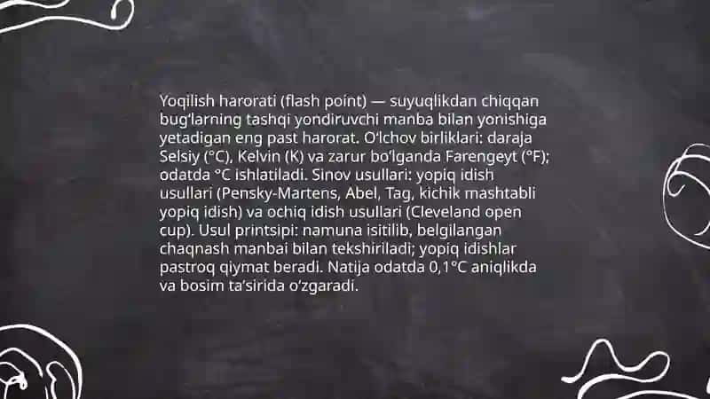 Modda materiallarini xavsizligini yonuvchanligini baholaydigan birliklar va ularni etiborga olish talablari 4