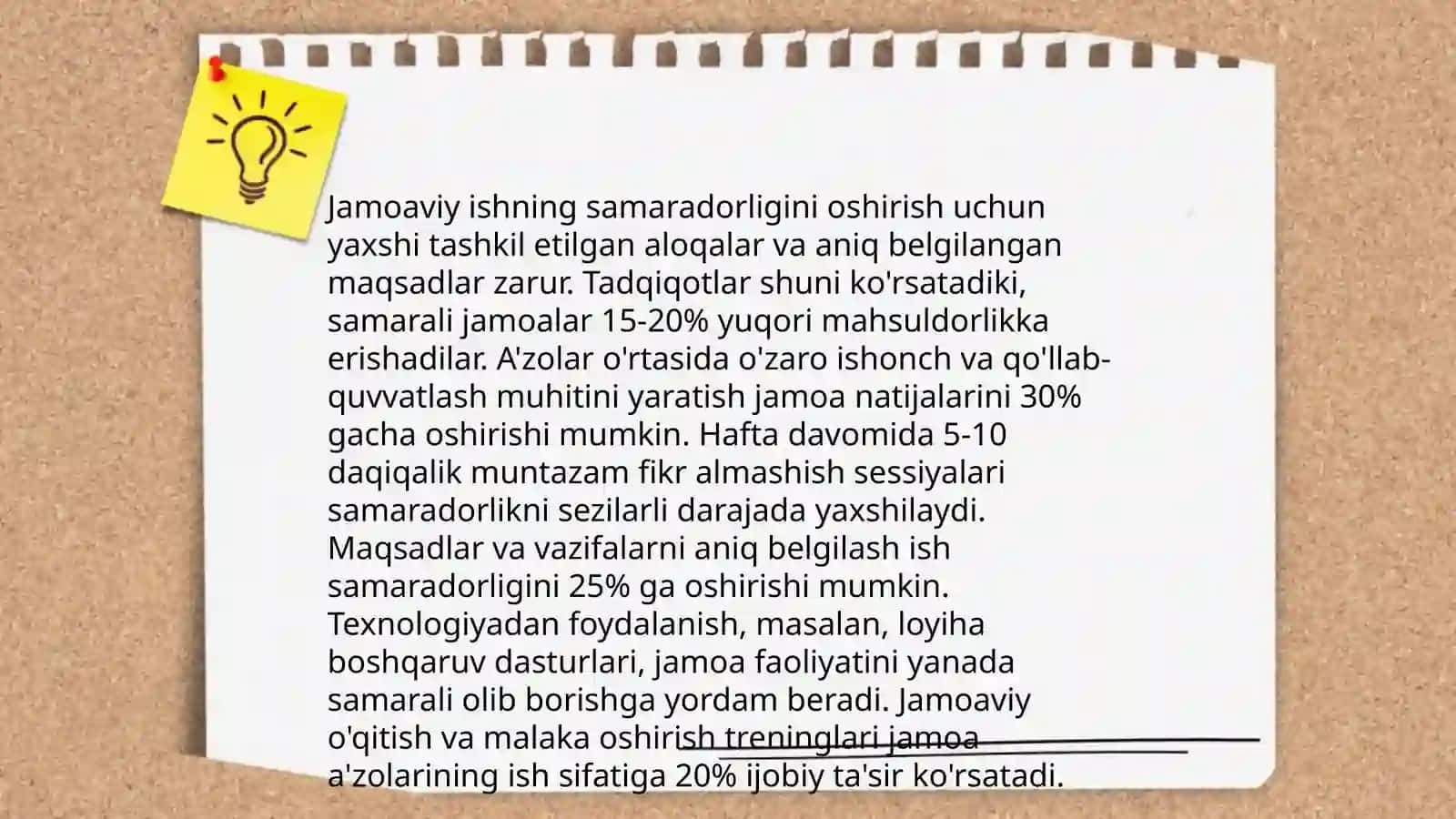 Jamoani Shakllantirishning Istiqbolli Rejalari 4