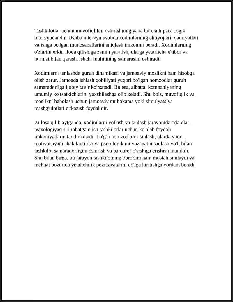 Odamlar Psixologiyasi 4