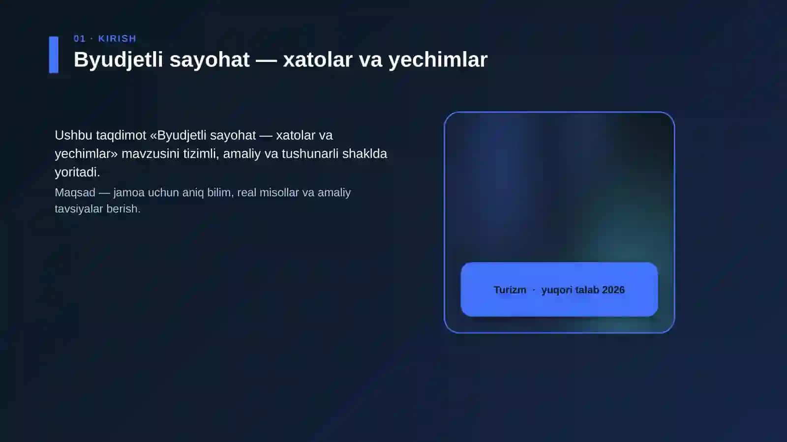 Byudjetli sayohat — xatolar va yechimlar 4