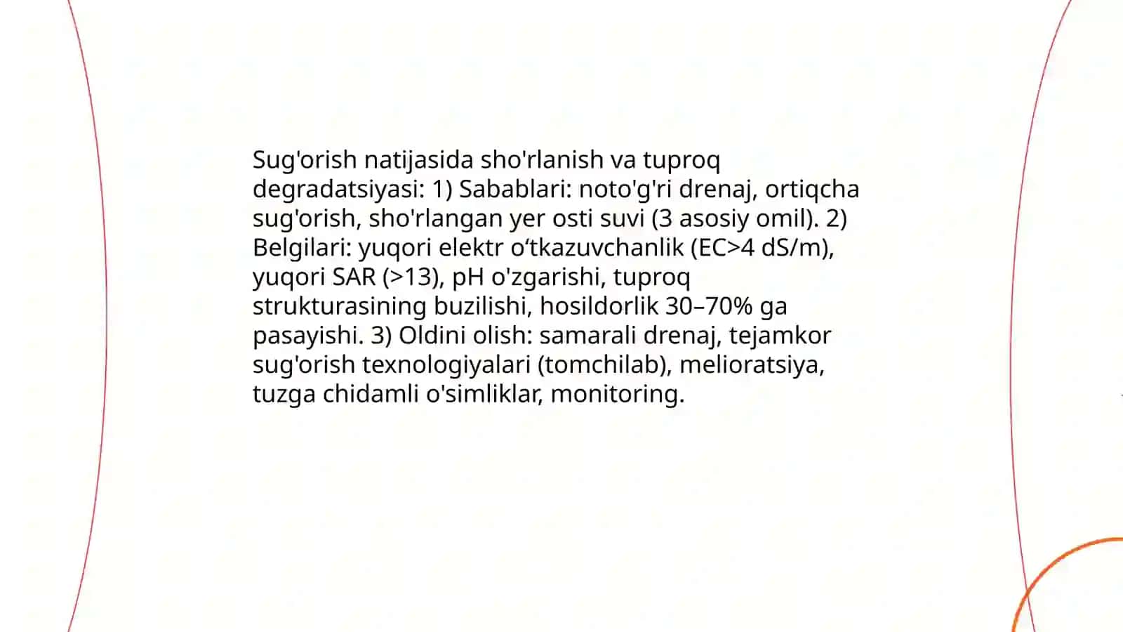 Qishloq hõjaligi faoliyatining ekalogiyaga ta'siri 4