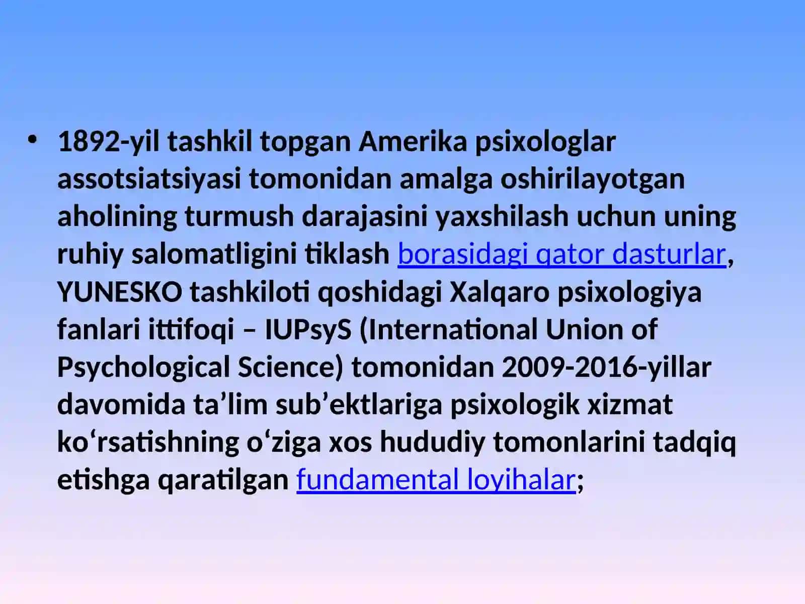 Sotsial-psixologik xizmat.Sotsialtashkilot (xizmat) faoliyatini rejalashtirish 4