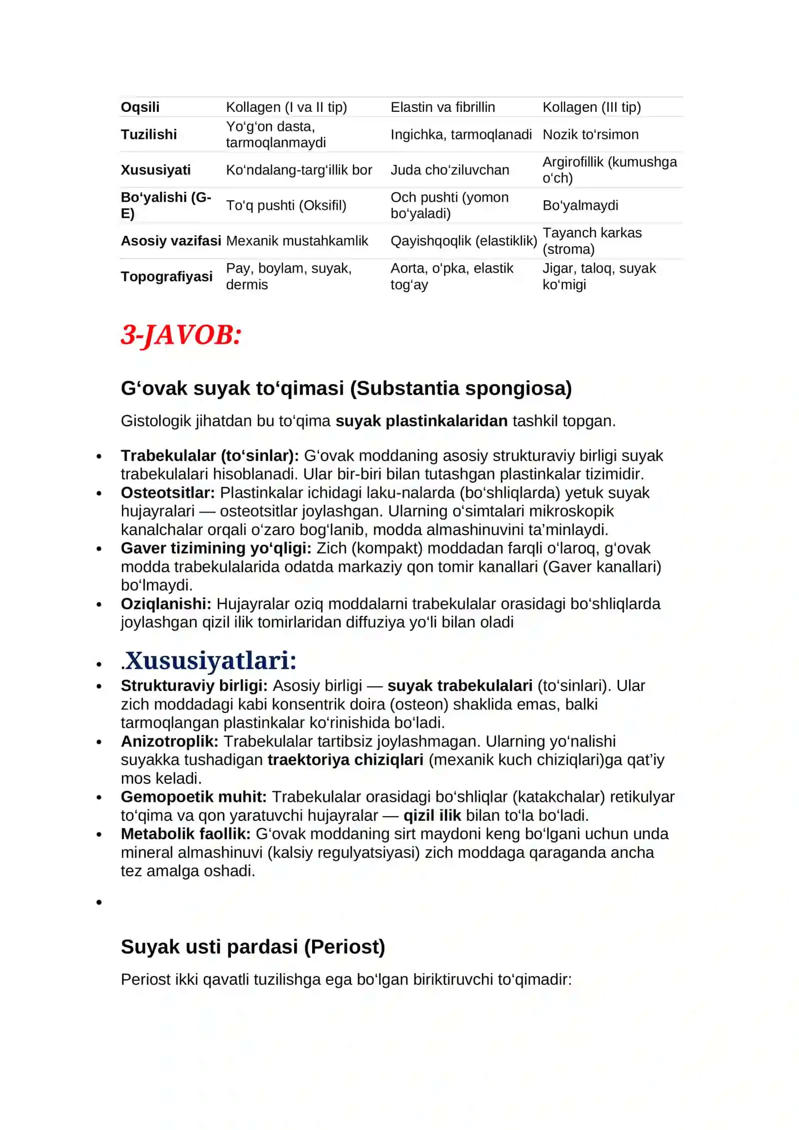 GISTALOGIYA YAKUNIY JAVOBLAR 4
