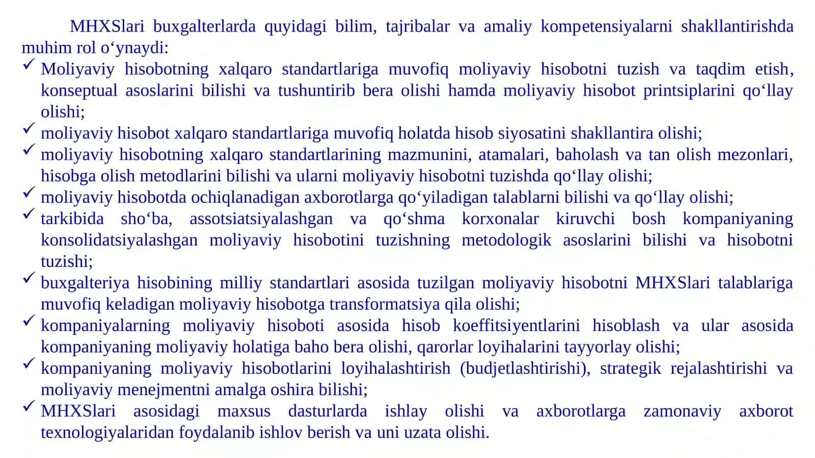 XALQARO MOLIYAVIY HISOBOT STANDARTLARINING MAZMUNI VA AXAMIYATI 4