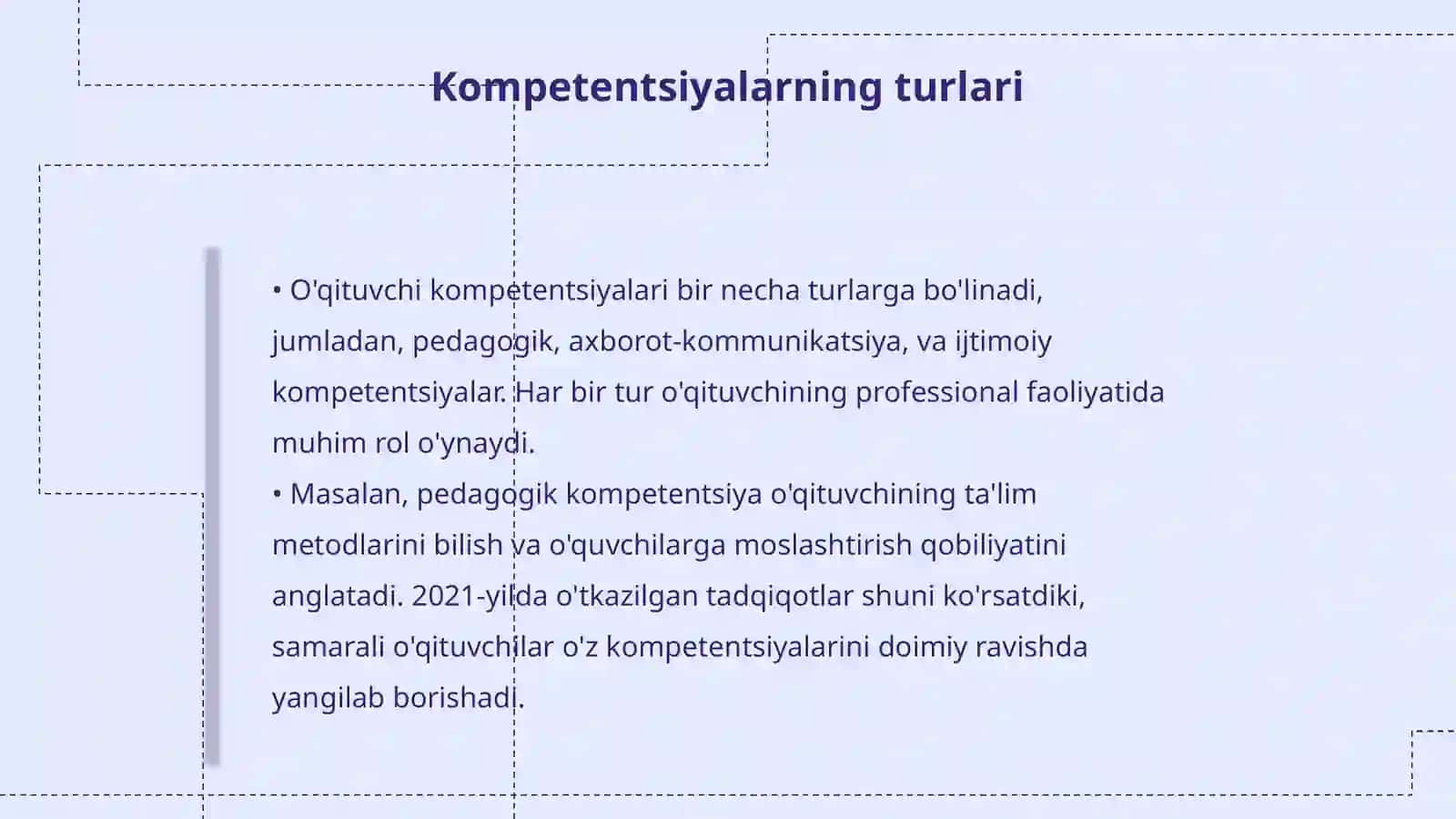 Zamonaviy òqituvchi kompetatsiyasini shakllantirishning nazariy va amaliy asoslari 4