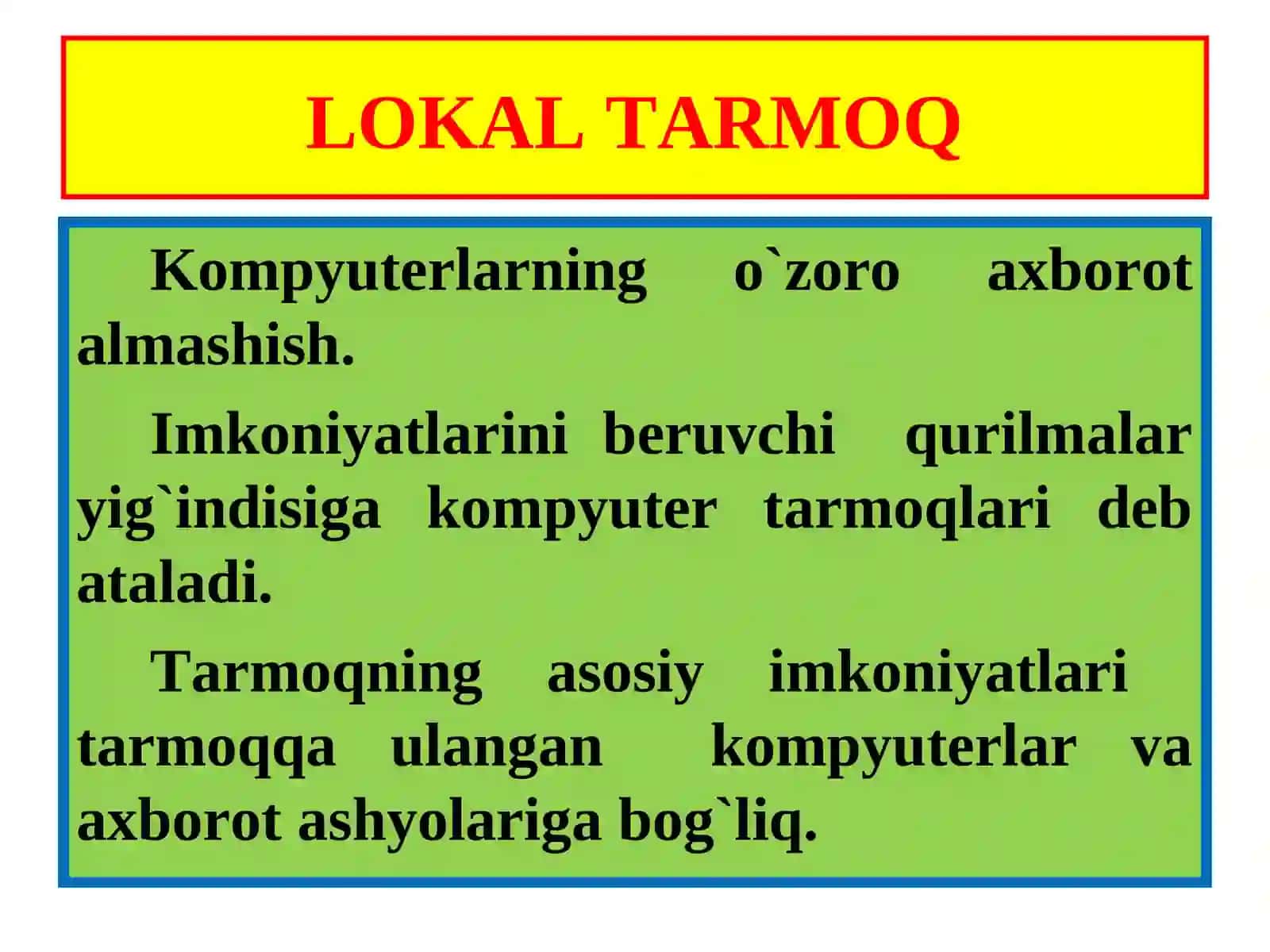 LOKAL TARMOQ 4