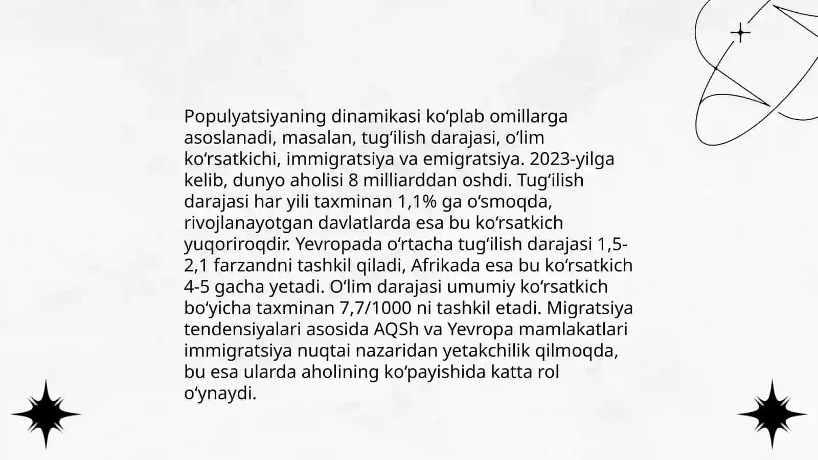 Populyaciya ekologiyasi fanining maxsadi va vazifalari 4