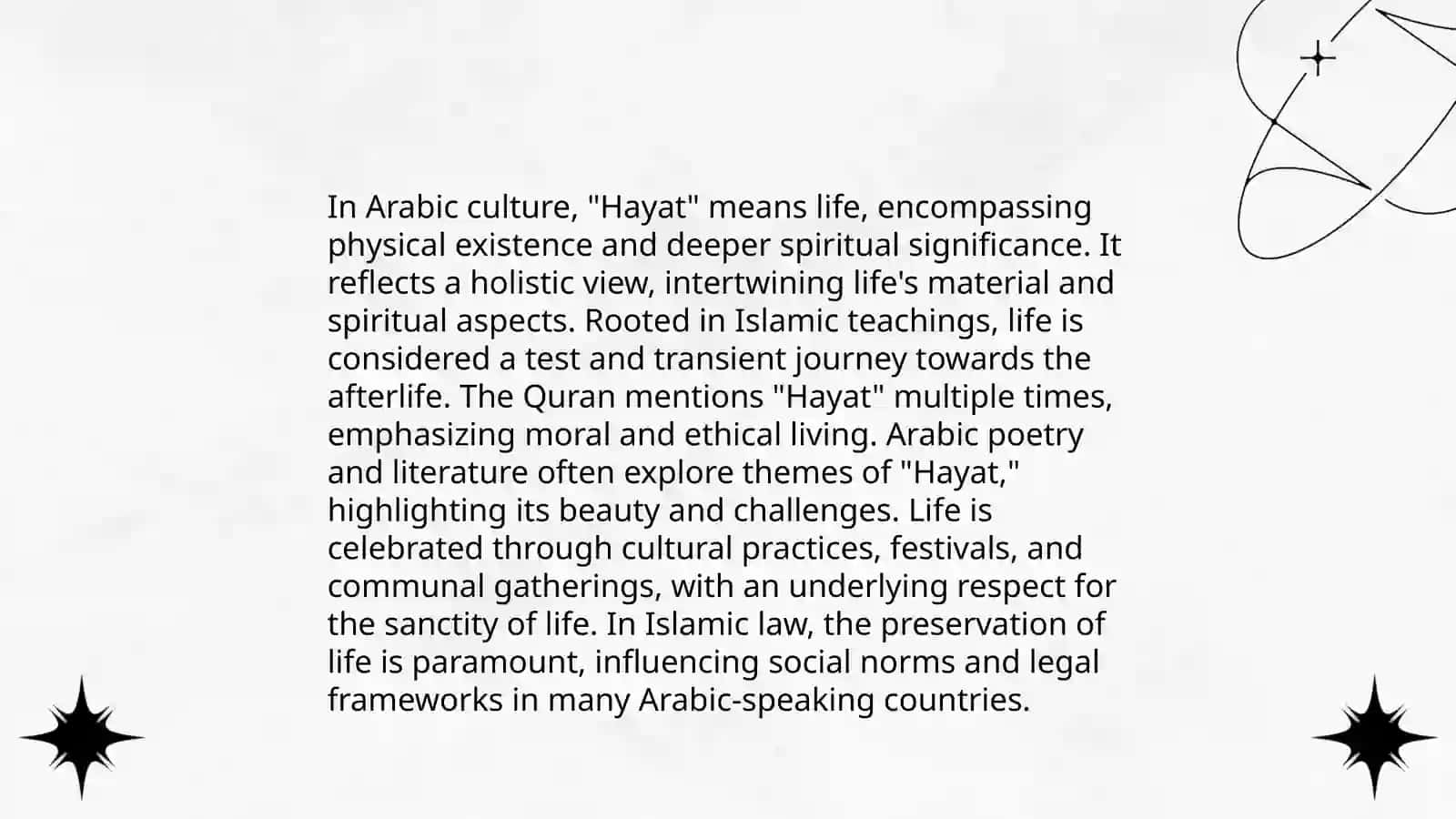 Hayat in Islamic Teachings 4