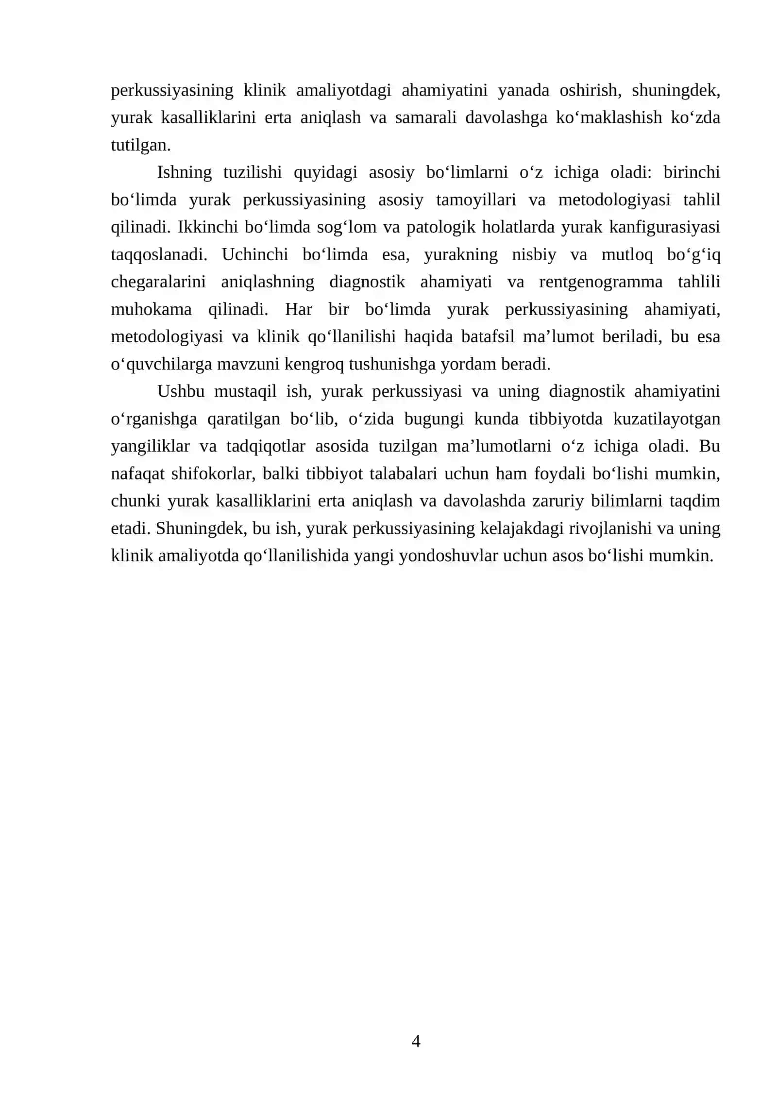 Yurak perkussiyasi 4