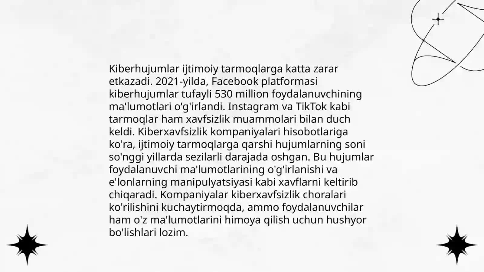 Ijtimoiy tarmoqlarda axborot xuruji va tahdidlari 4