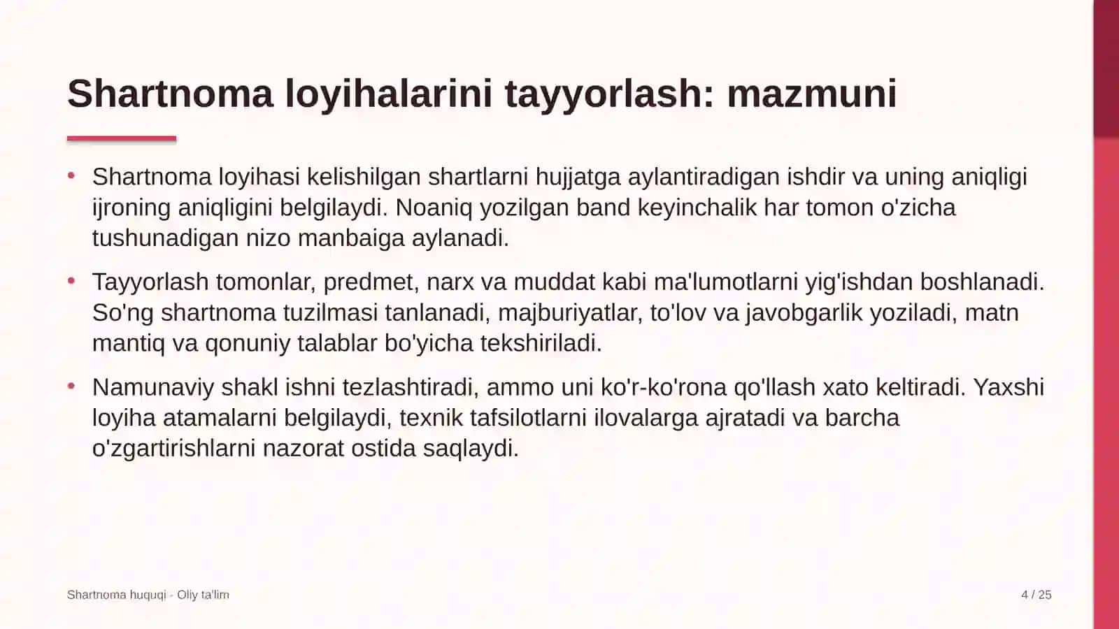 sartaroshxonalarda shartnoma loyihalarini tayyorlash 9421 4