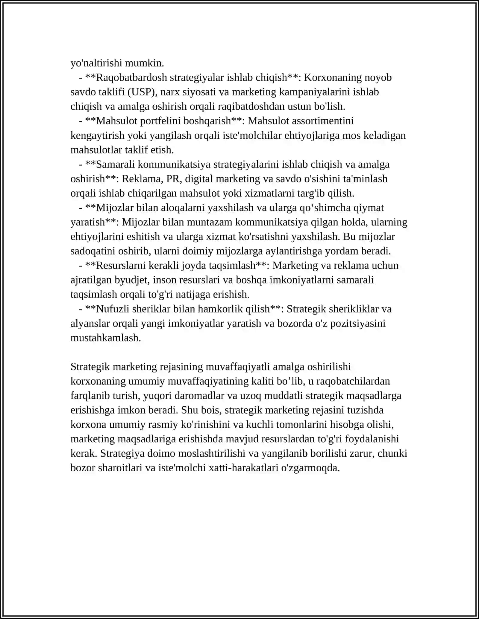 STRATEGIK MARKETING REJASI 4