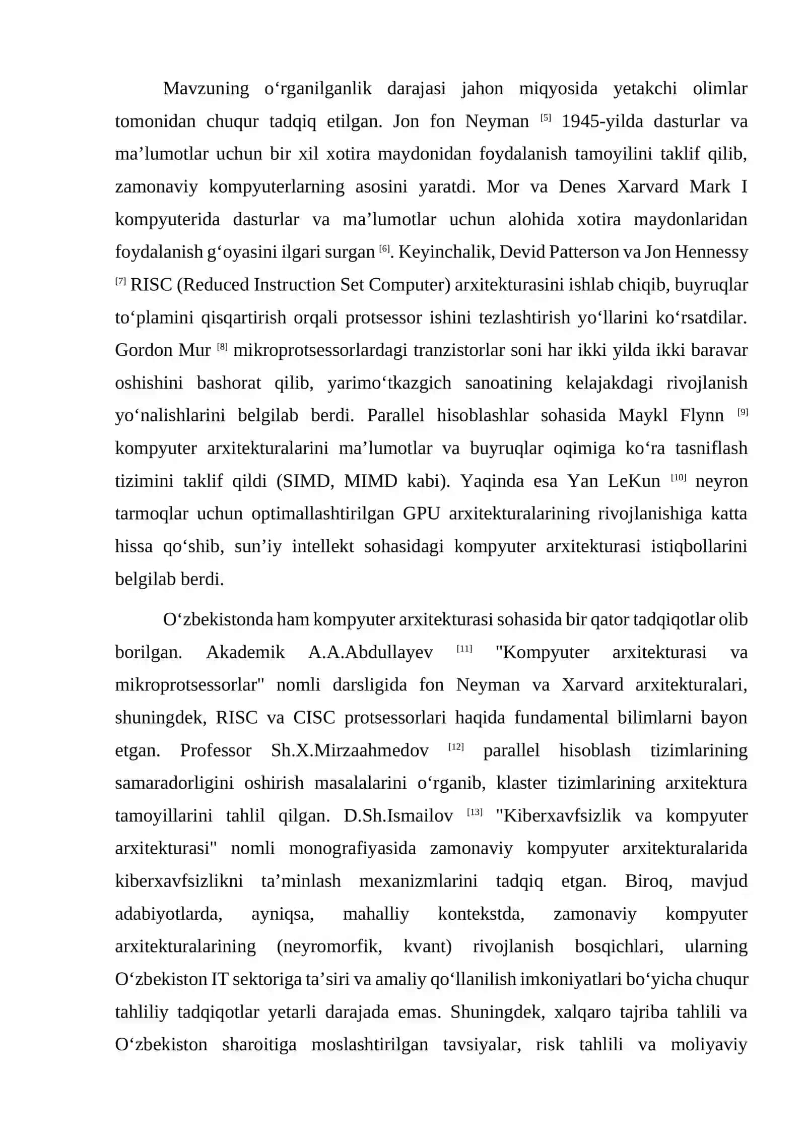 Kompyuter arxitekturasi 4
