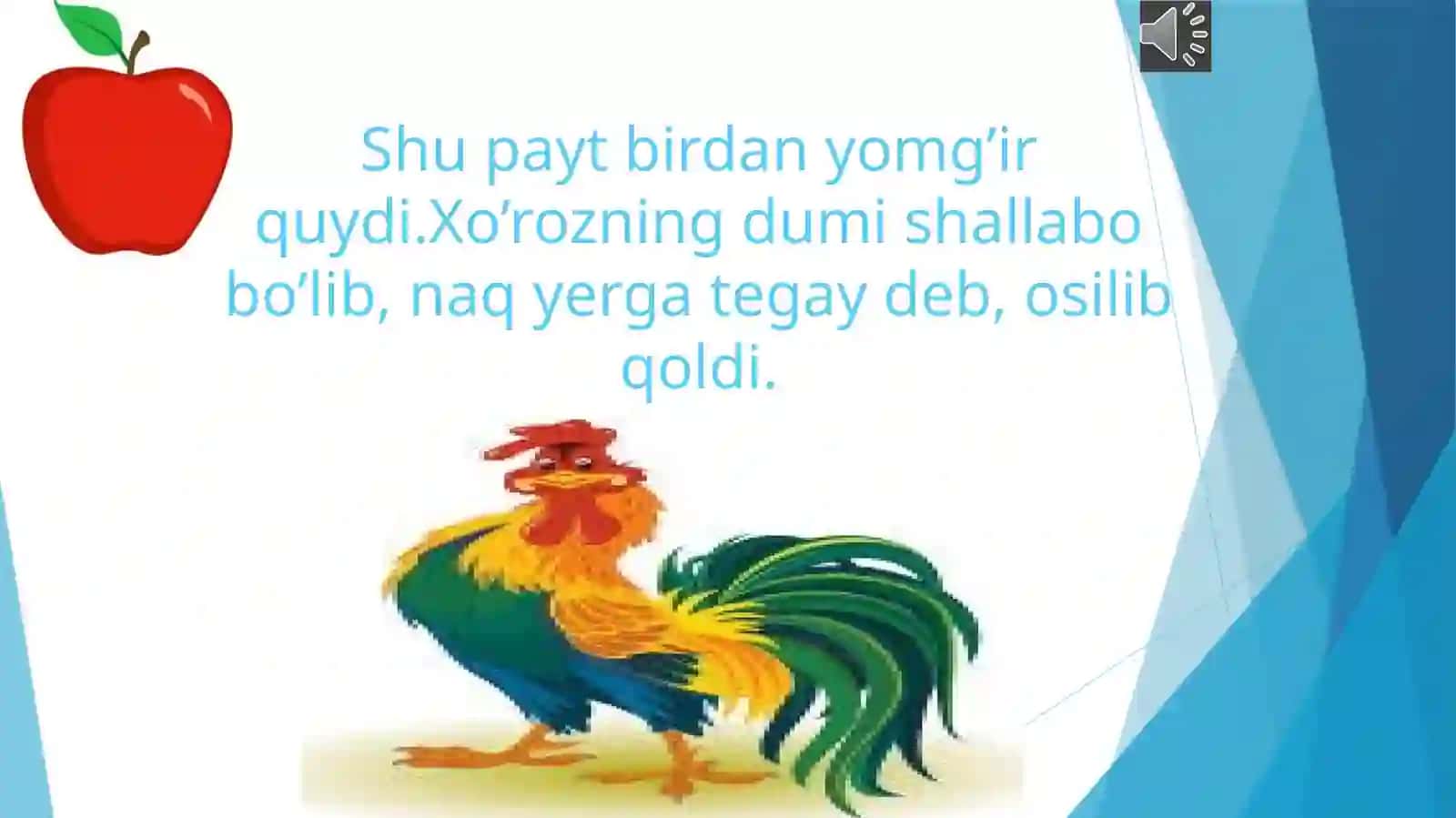 Maqtanchoq Xo’roz Ertak 4