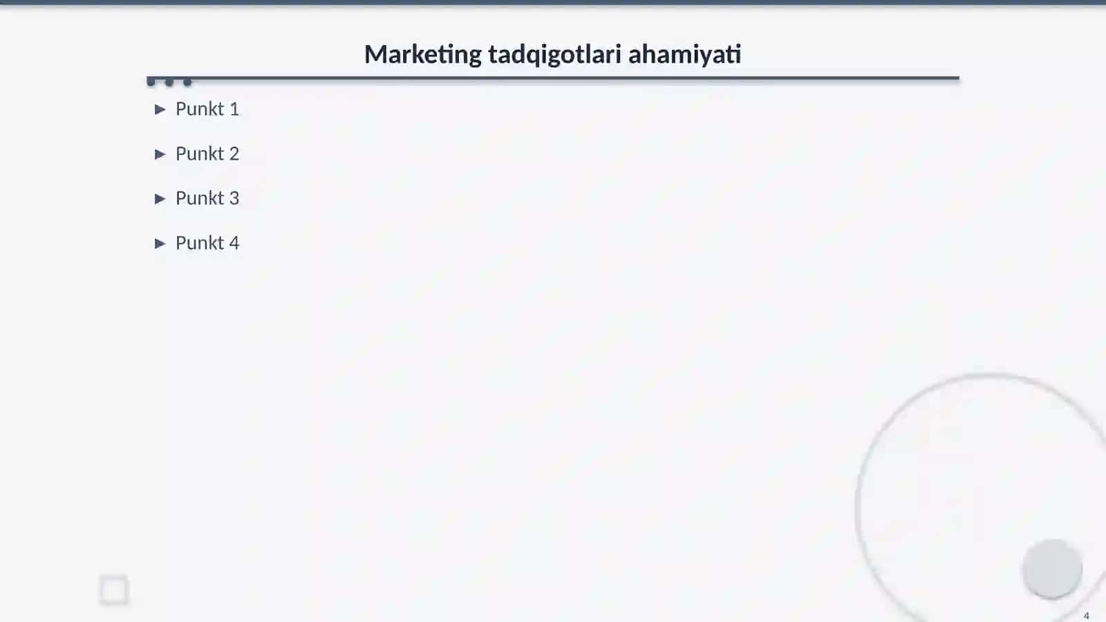Marketing tadqigotlari 4