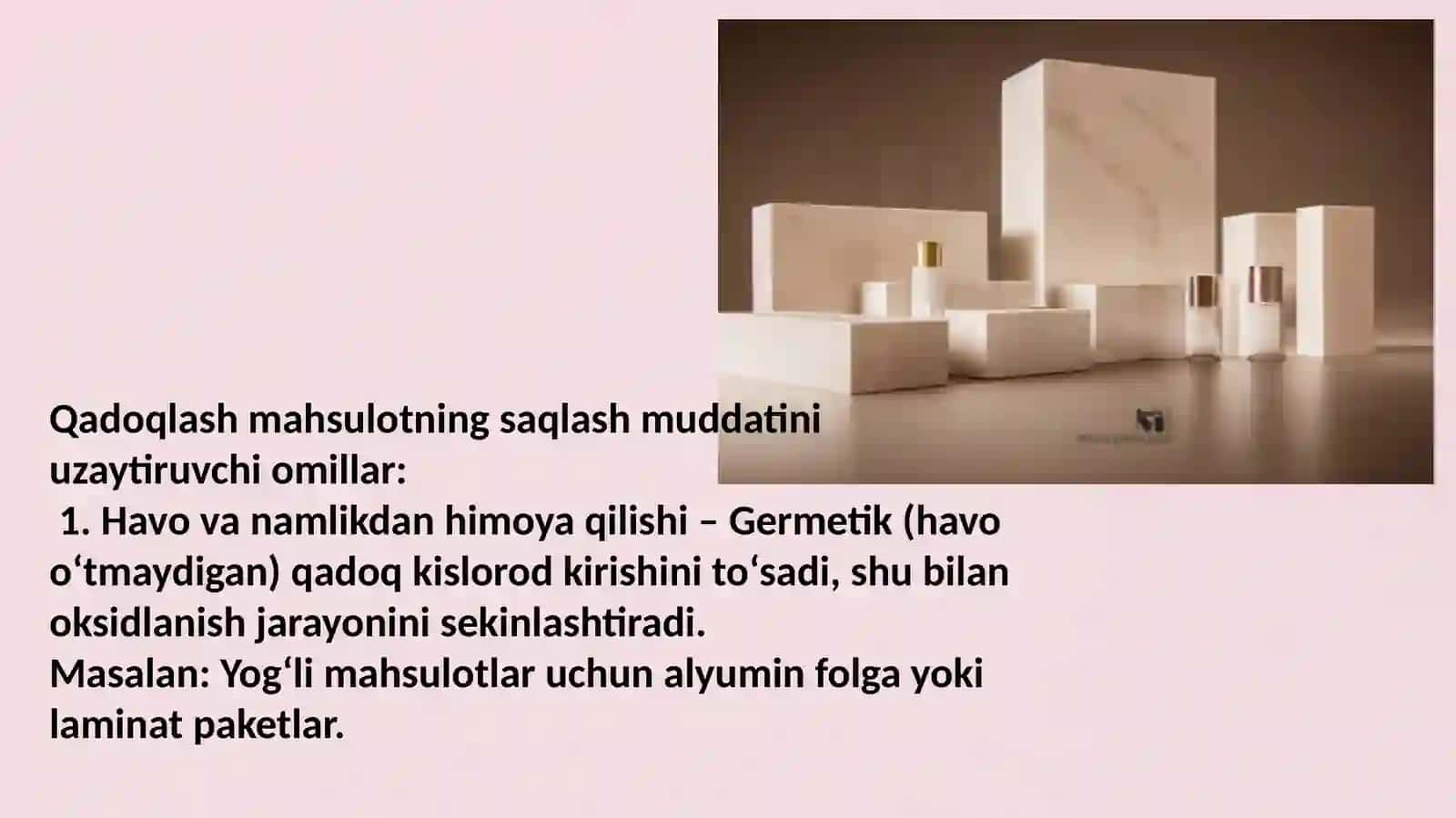 Qadoqlash mahsulotning saqlash muddatini qanday uzaytirishi yoki qisqartirishi mumkin 4