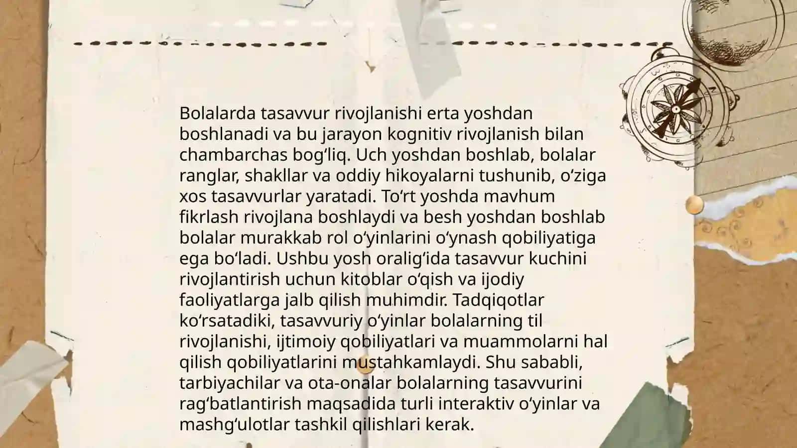 Hayol va tasavvurlar 4