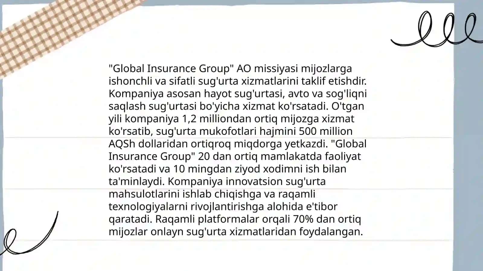 AO "Global Insurance Group" 4