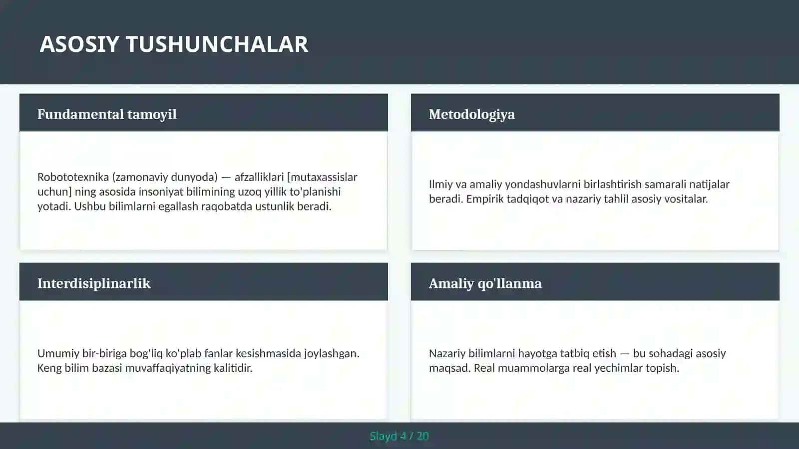 Robototexnika (Zamonaviy Dunyoda) — Afzalliklari [Mutaxassislar Uchun] 4