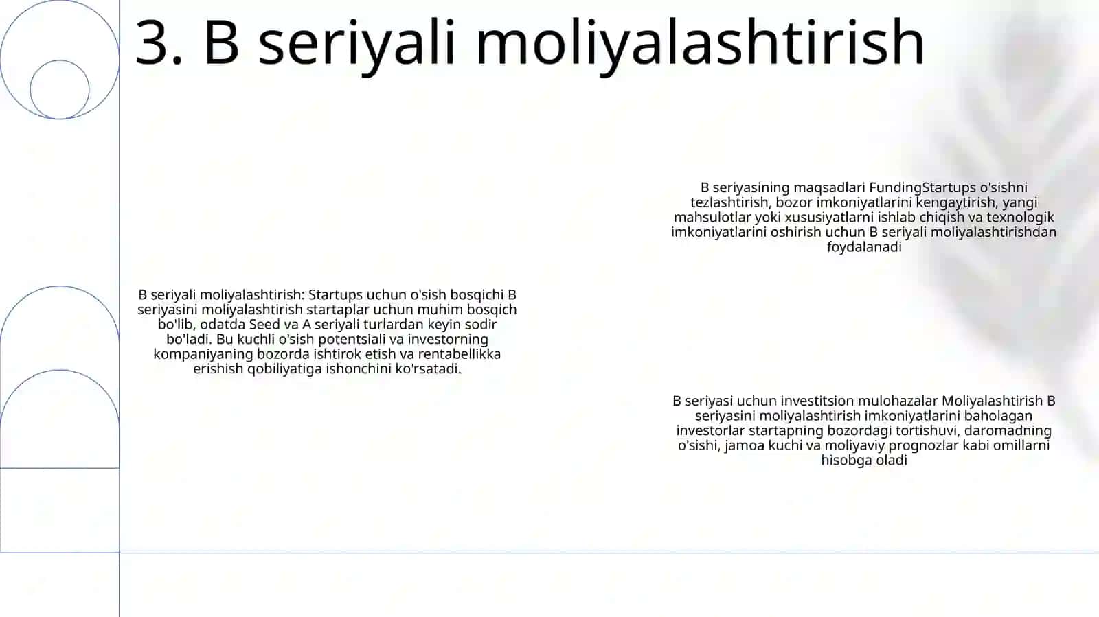 Startaplarni Moliyalashtirish 4