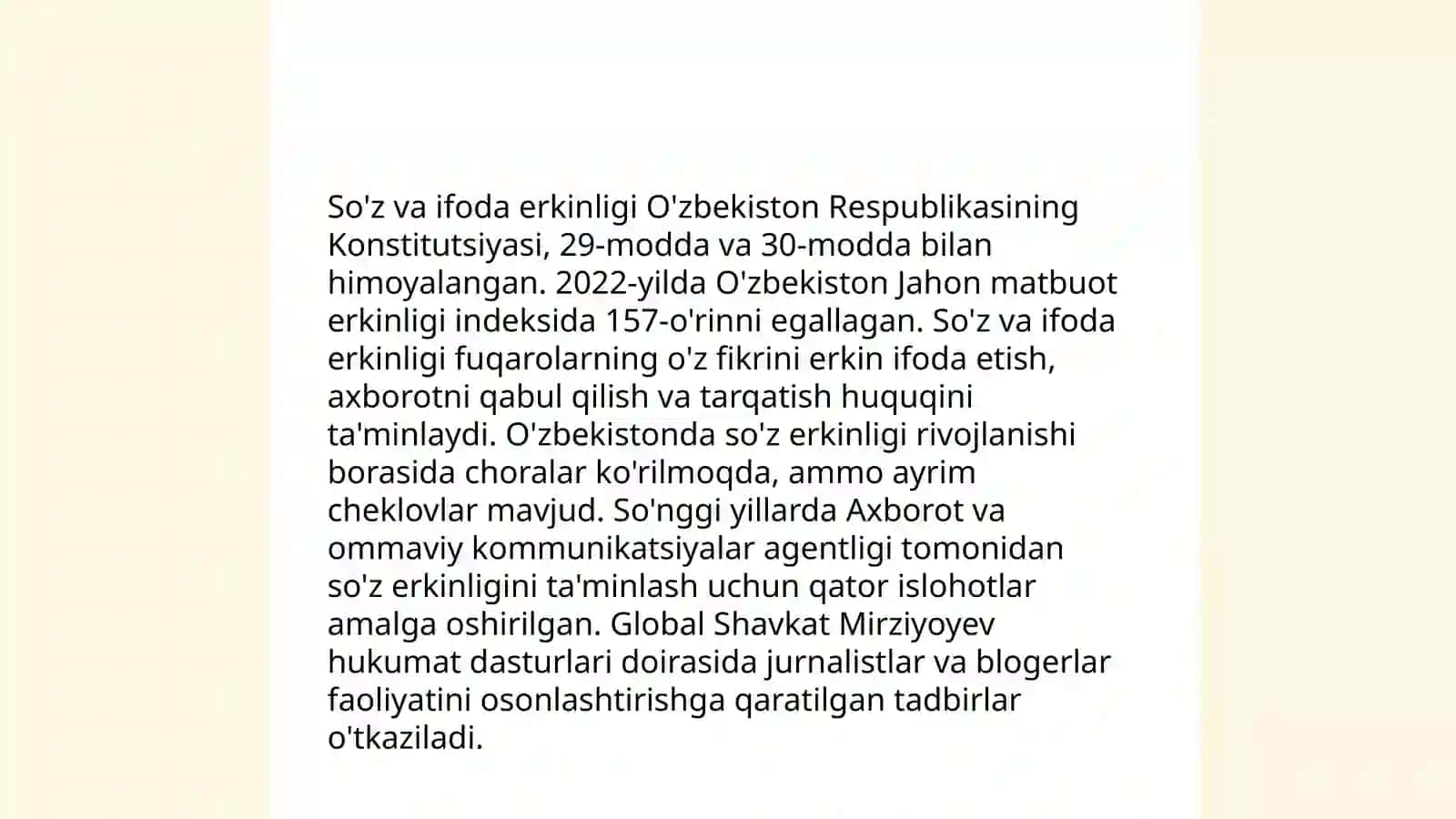 Fuqarolarning asasiy huquq va erkinliklari 4
