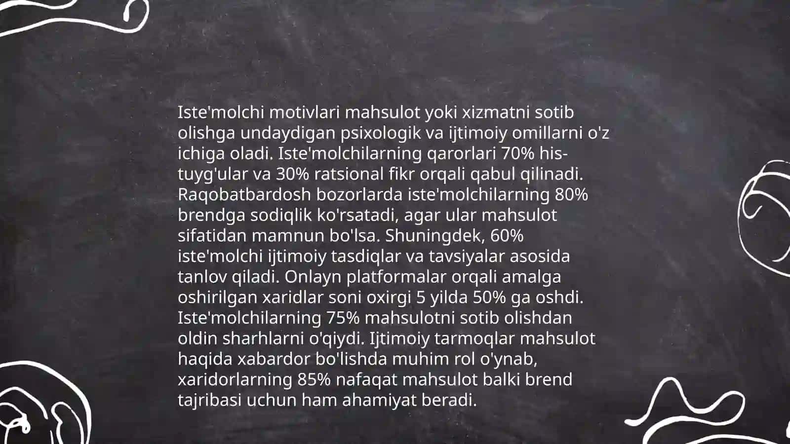 Iste'molchi xulq-atvori nazariyasi 4