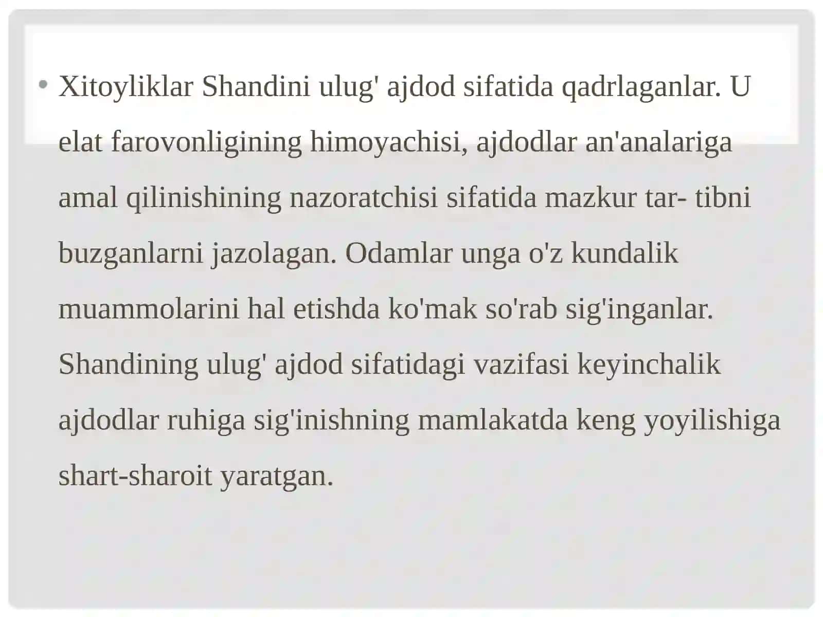 Xitoyning Qadimgi Xitoydinlari 4
