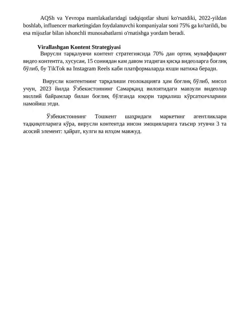 Reklamaning ijtimoiy mazmun mohiyati 4