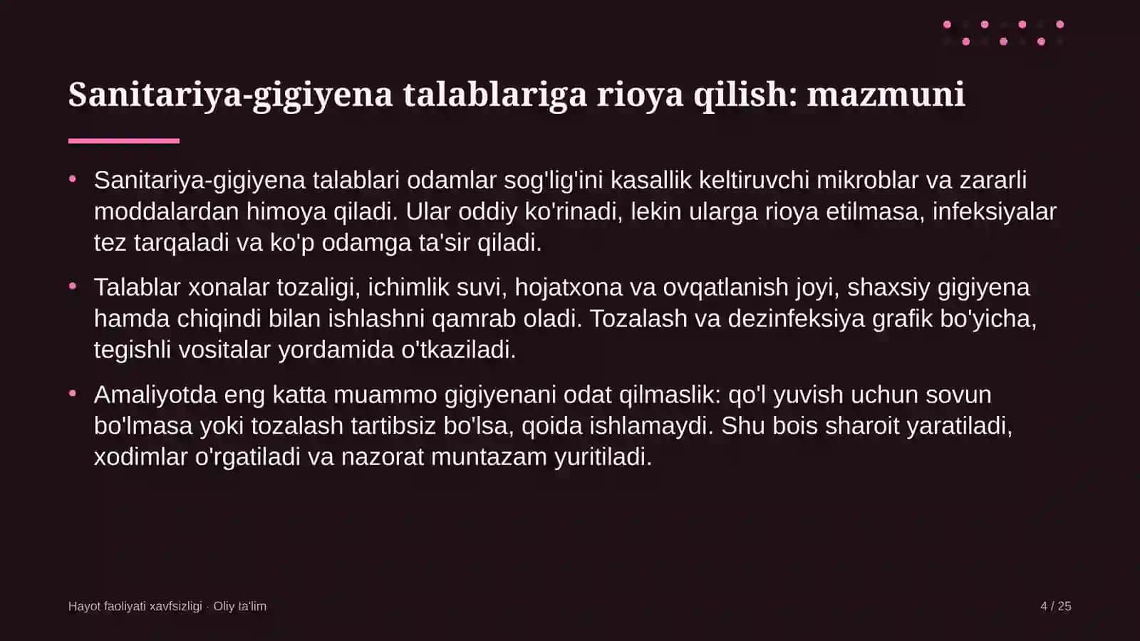 meva sabzavot savdosida sanitariya gigiyena talablariga rioya qilish 4889 4
