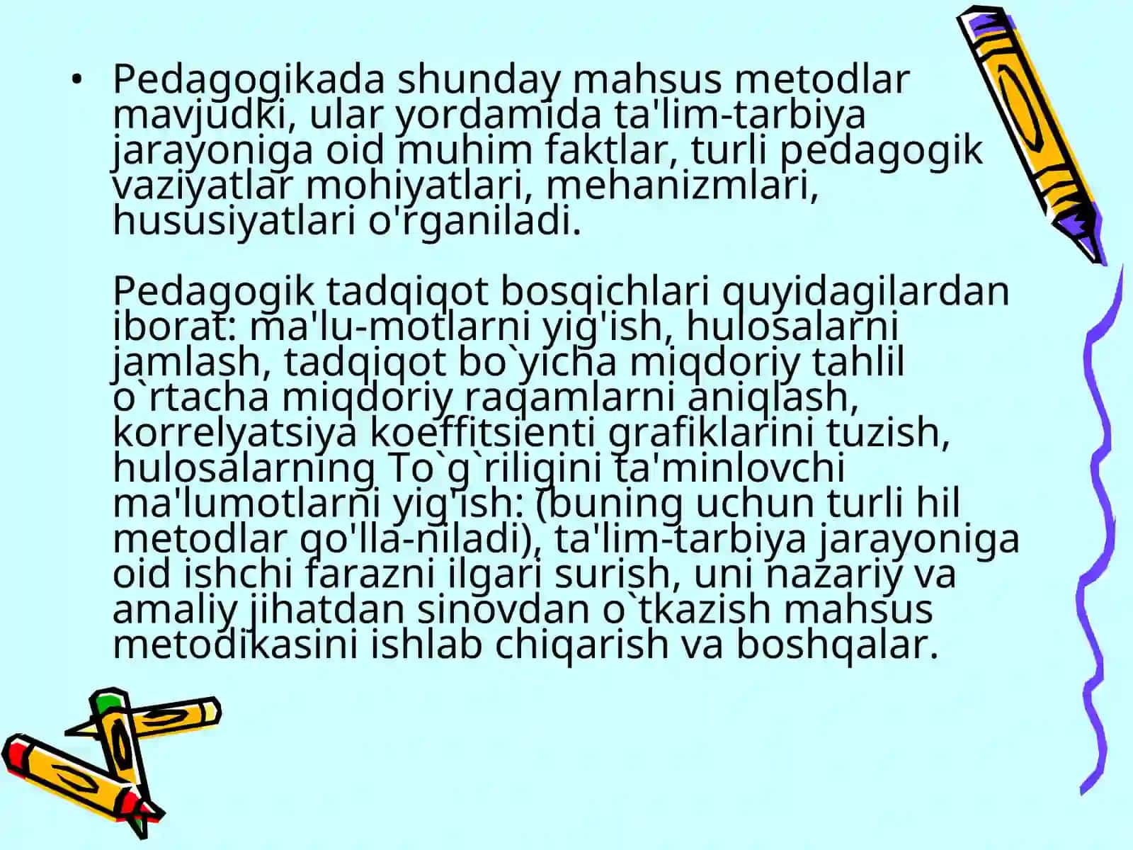Ijtimoiy pedagogik tadqiqotning bosqichlari 4