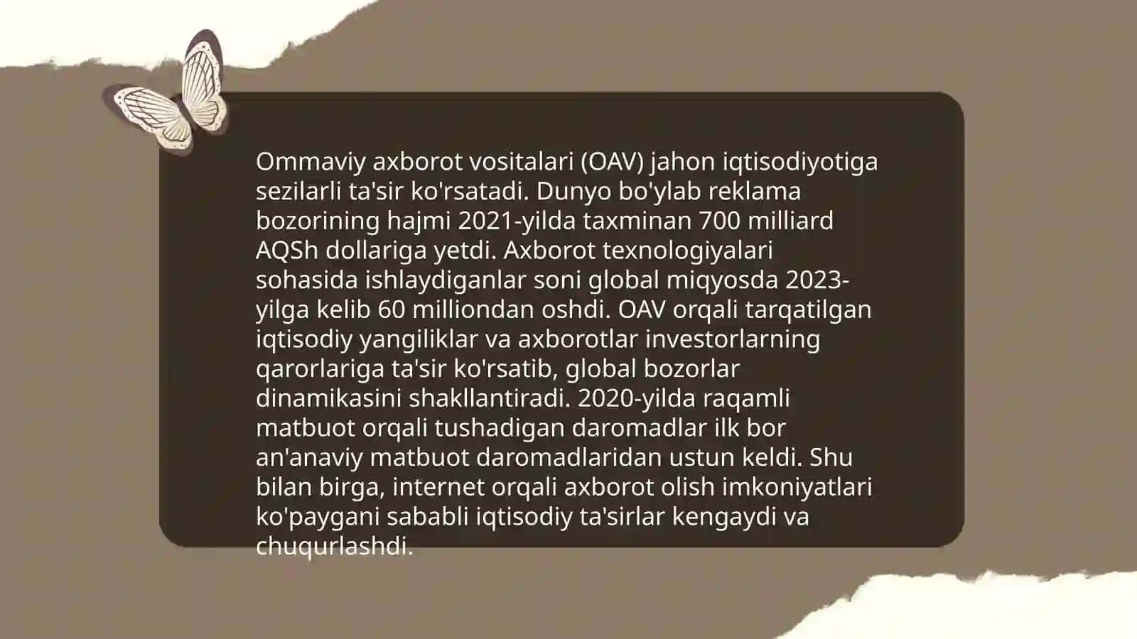 Global media muhiti va uning jamiyatga ta'siri 4