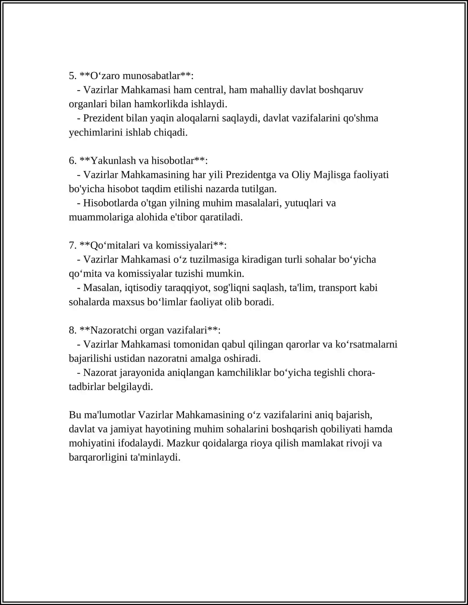 MUSTAQIL ISH Mavzu: NUKUS DAVLAT PEDOGOGIKA INSTITUTI 4