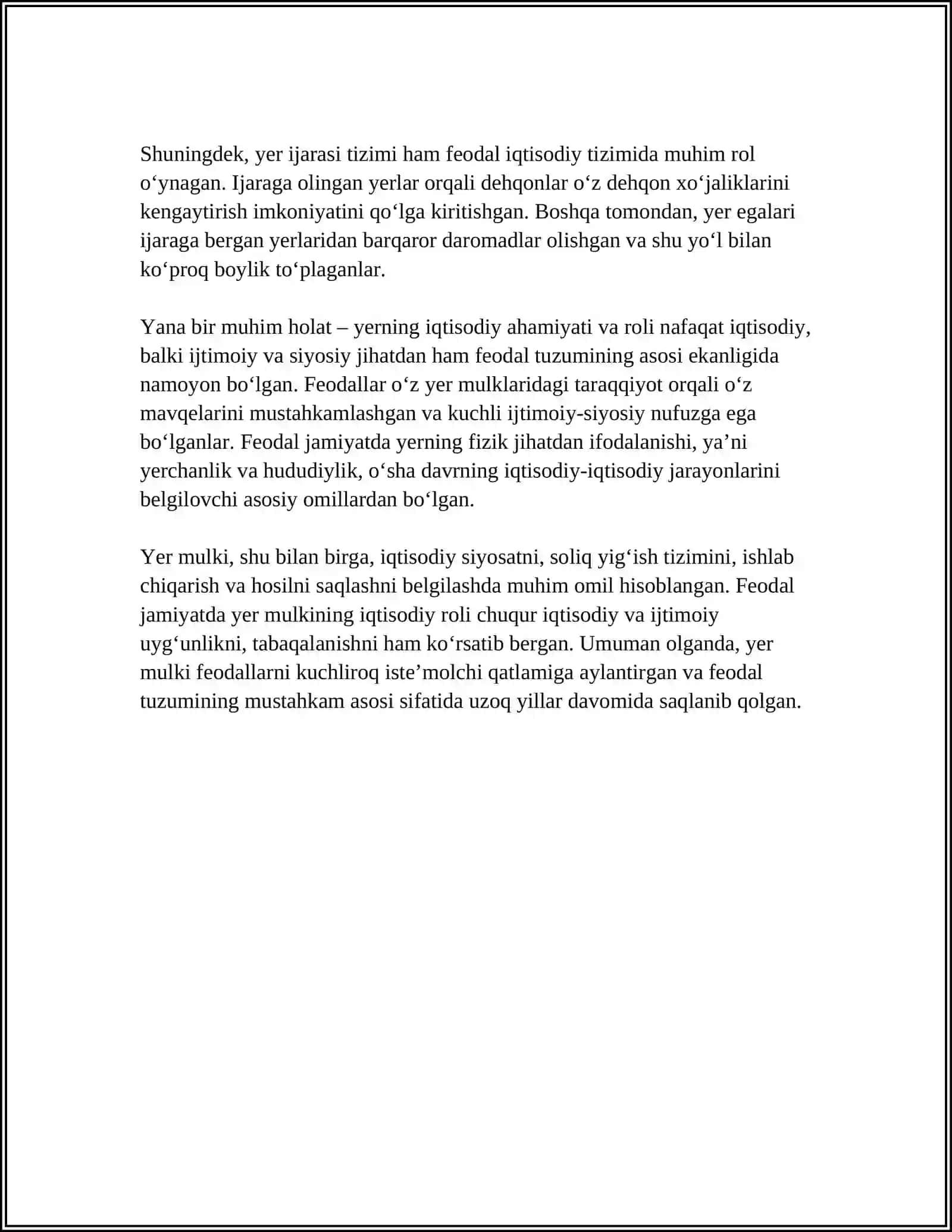 FEYADAL JAMIYAT IQTISODIY ASOSLARI 4