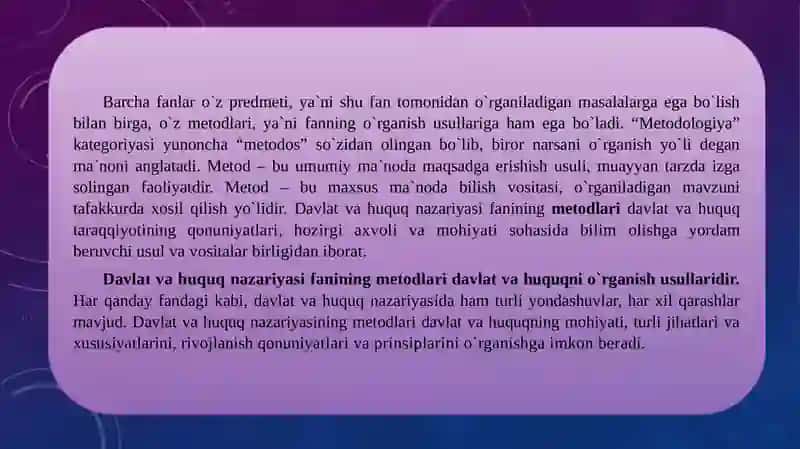 Davlat va huquq nazariyasi 4