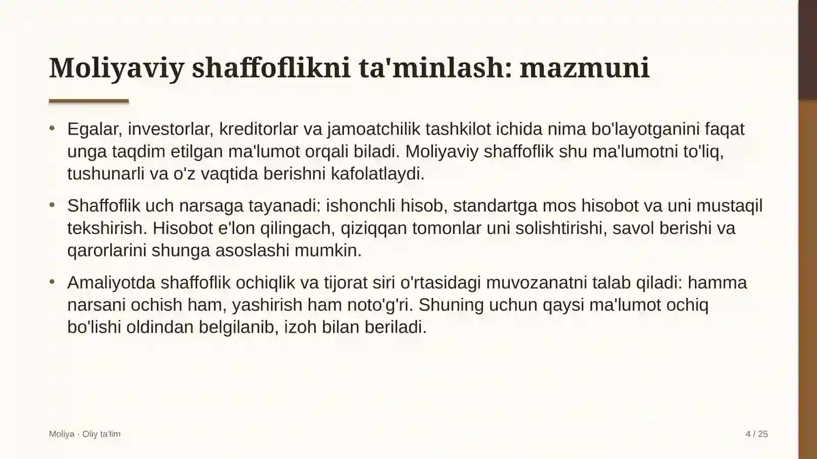 xostellarda moliyaviy shaffoflikni ta'minlash 7346 4