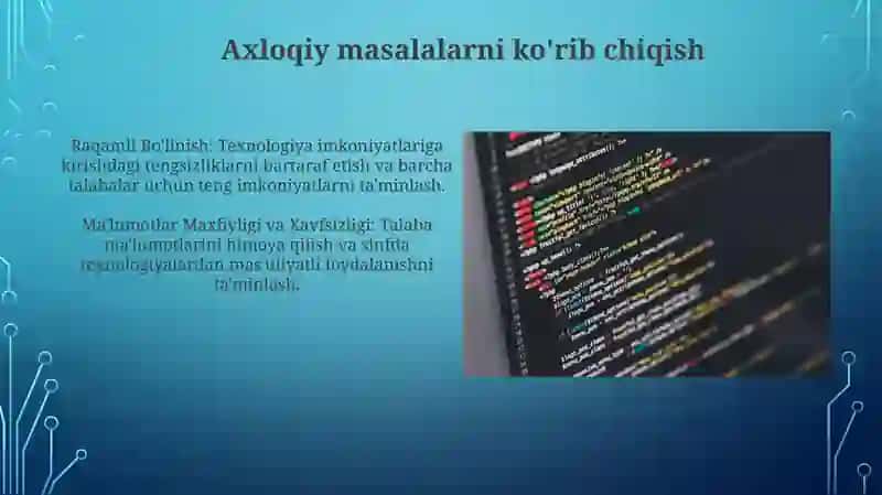 Texnologiya fanini o'qitish metodikasi fanining shakl va metodlari 4