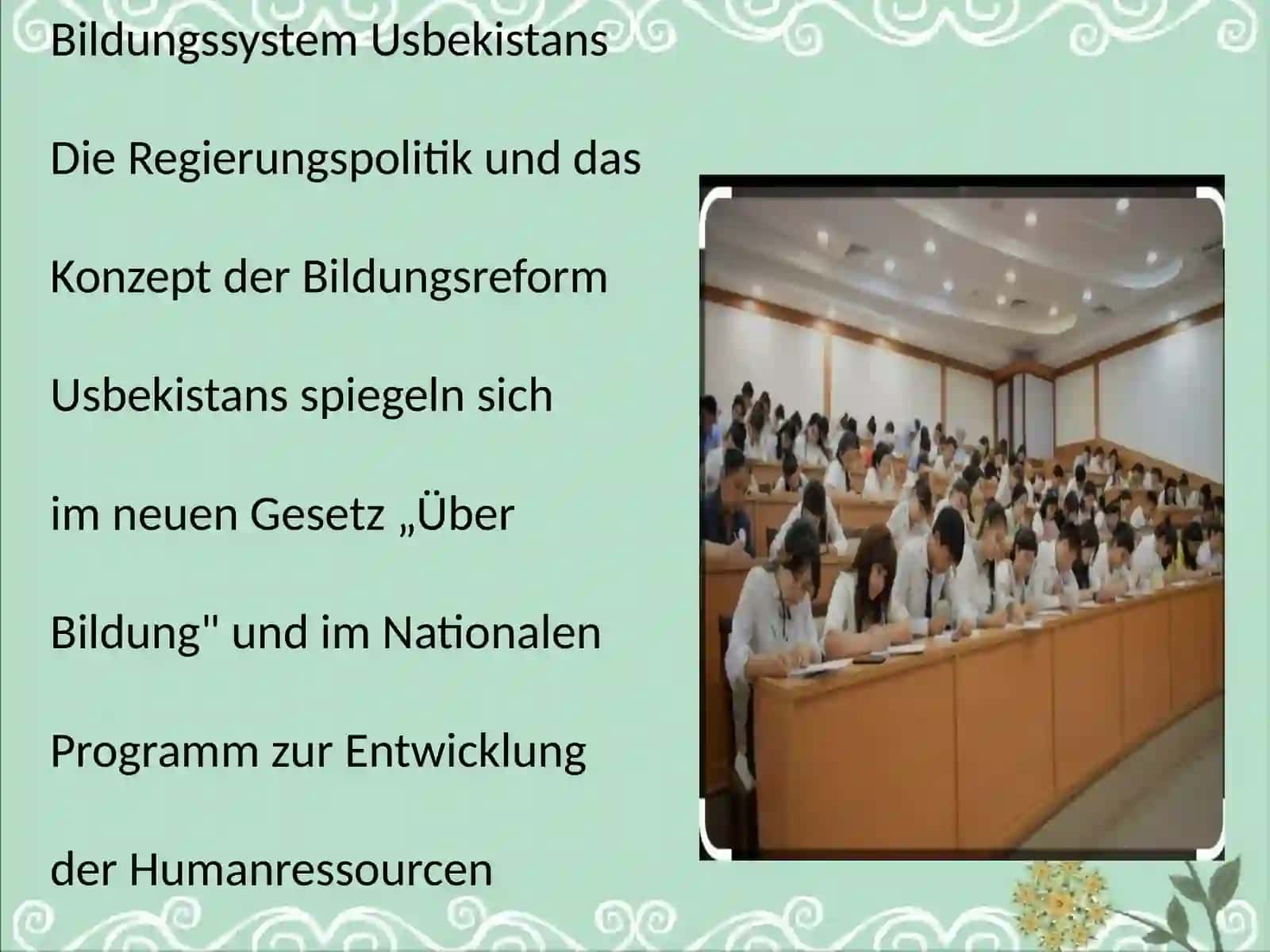 Bildungssystem Usbekistans 4