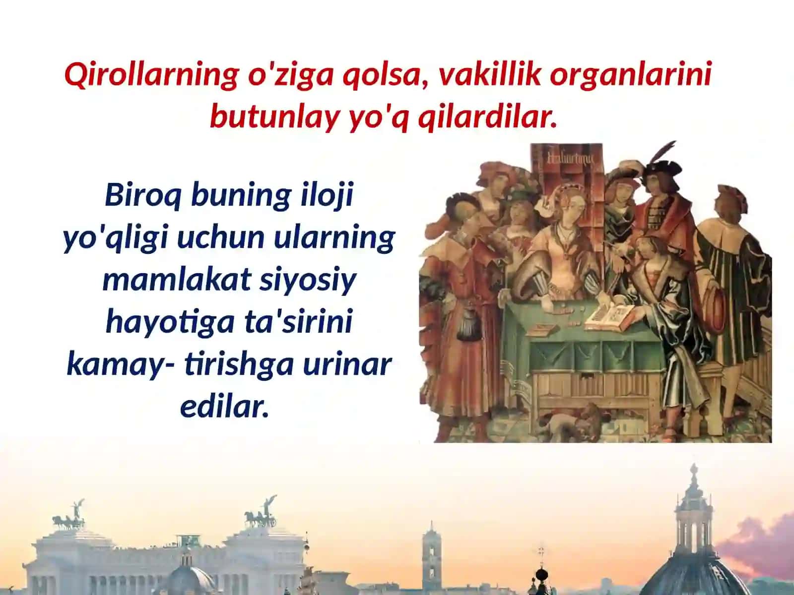 8-sinf Jahon tarixi Fransiyada mutlaq monarxiya dars taqdimot 4