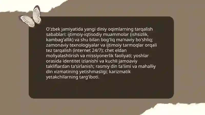 Yangi diniy ta'limotlar va sektalar 4