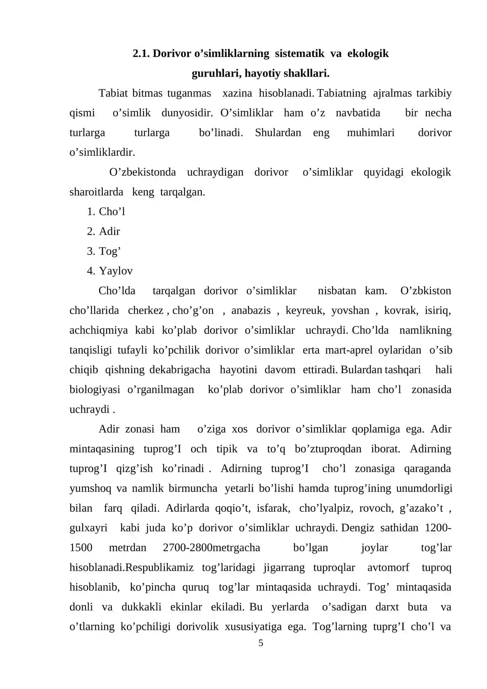 Dorivor limon o’simligining biologiyasi va ekologiyasi 4
