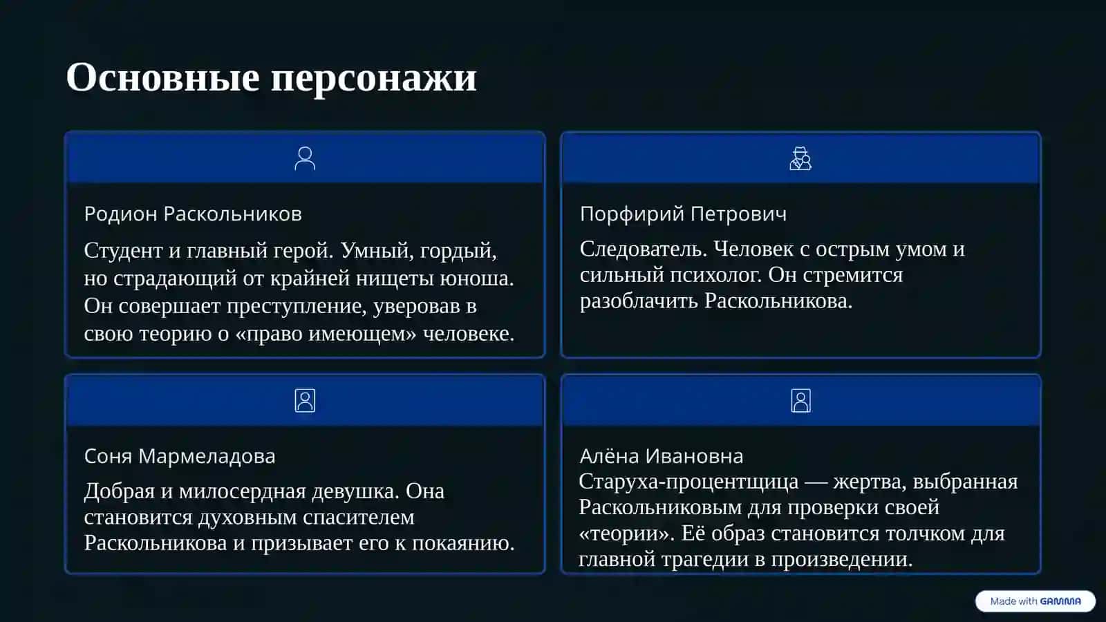 «Преступление и наказание» 4