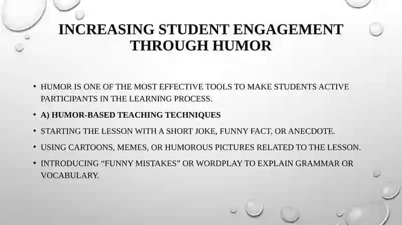 The Role of Humor and Optimism in English Classroom 4
