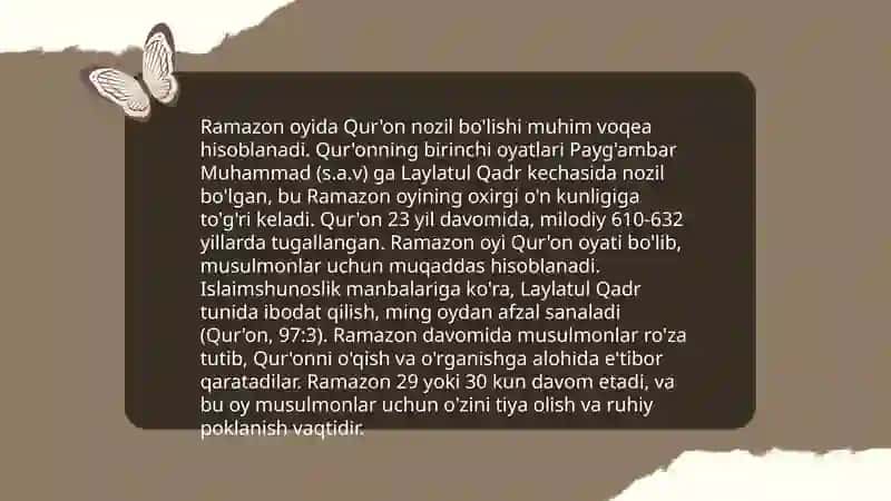 Ramazon haqida 4