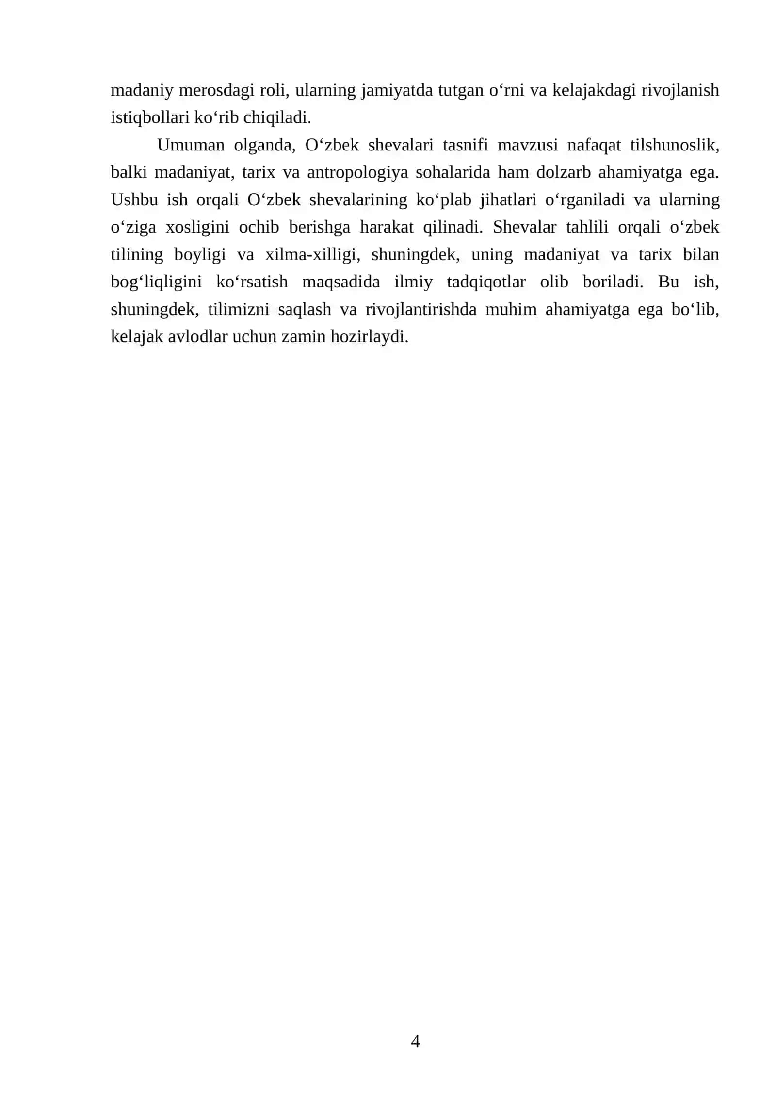 O'zbek shevalari tasnifi 4