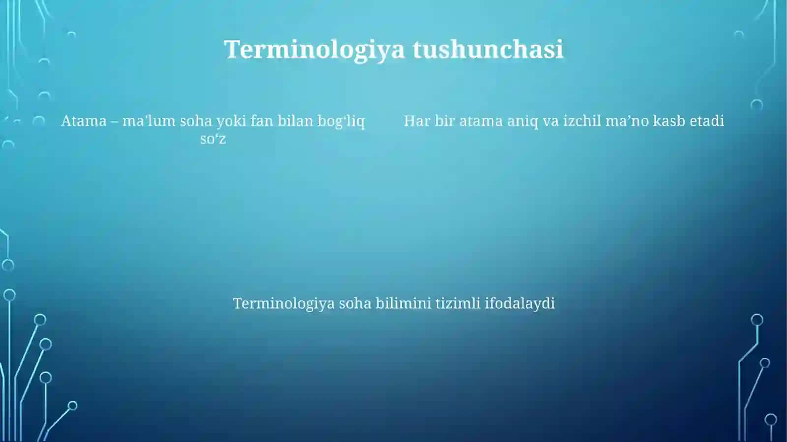 Tilvaterminologiya.Mutaxassislikatamalarilug‘atiniyaratish 4