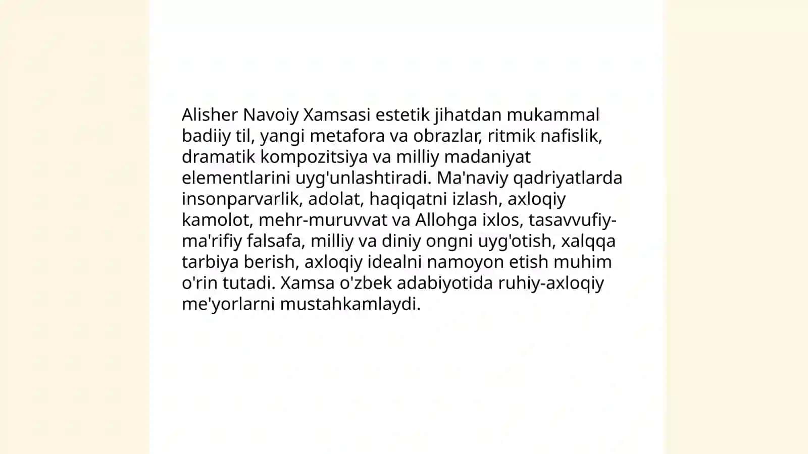 Alisher Navoiy adabiy va manaviy merosi 4
