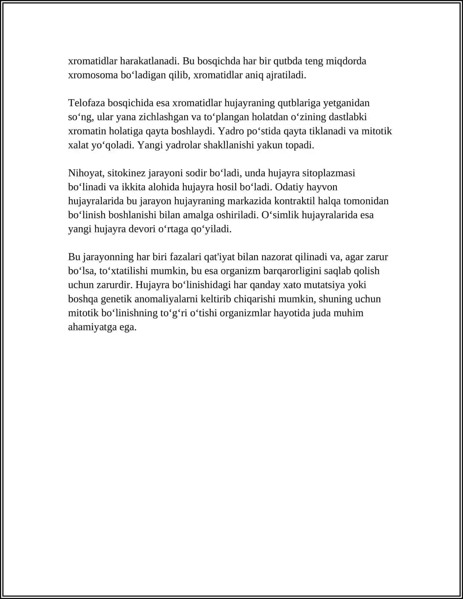 MITOZ VA UNING AHAMIYATI 4