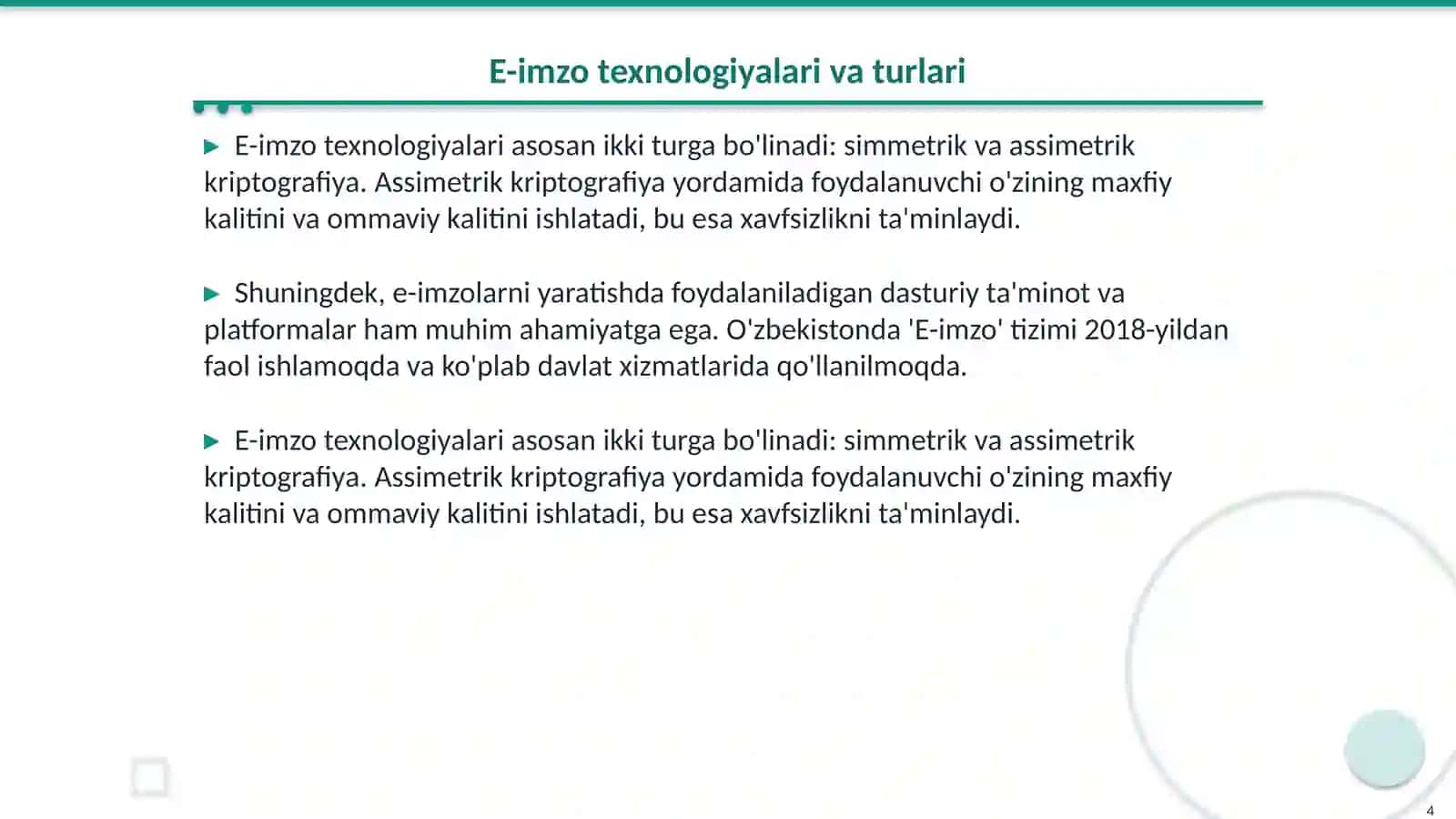 E-imzo mohiyati va foydalanish tartibi 4