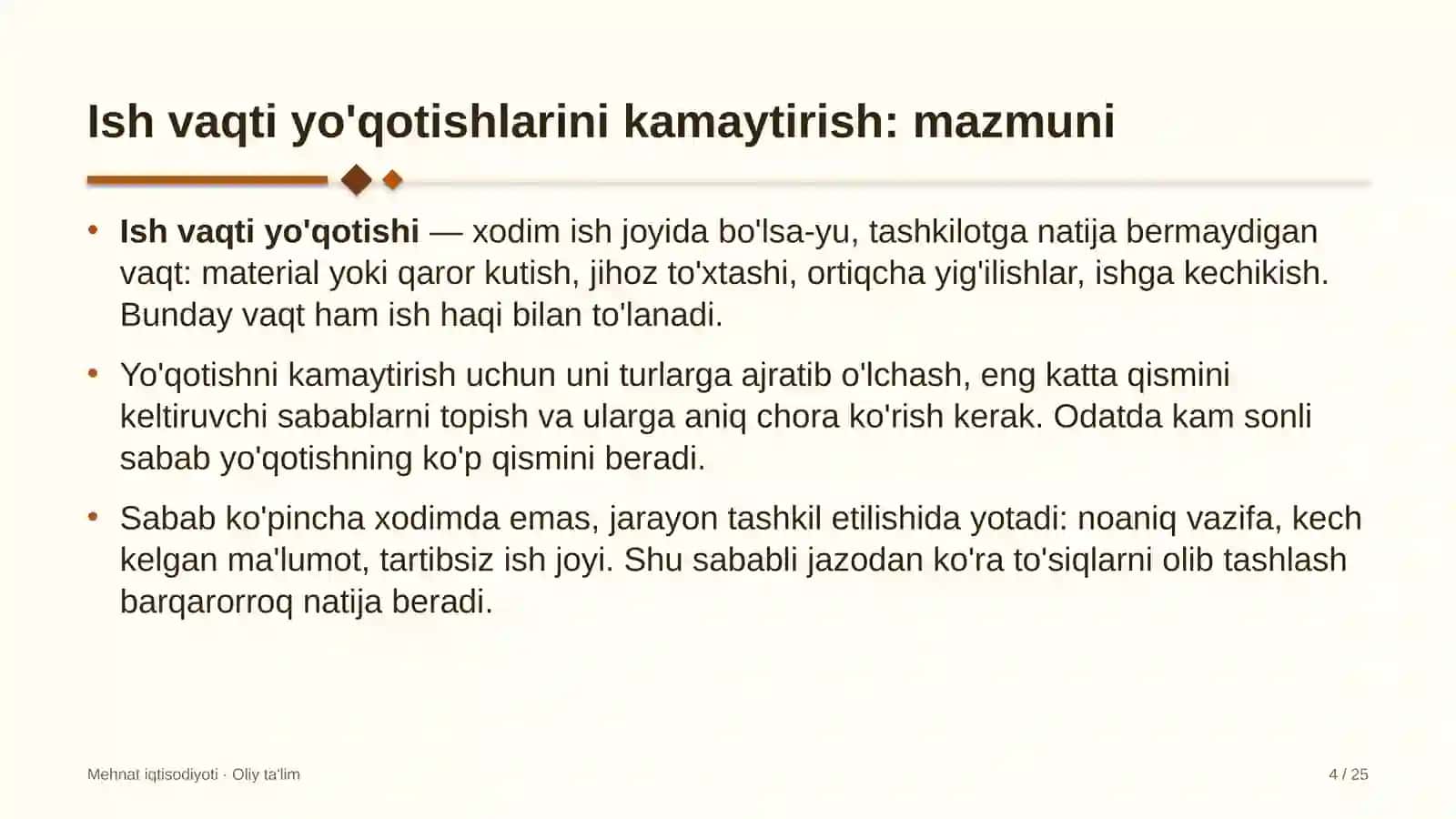 teatrlarda ish vaqti yo'qotishlarini kamaytirish 3251 4