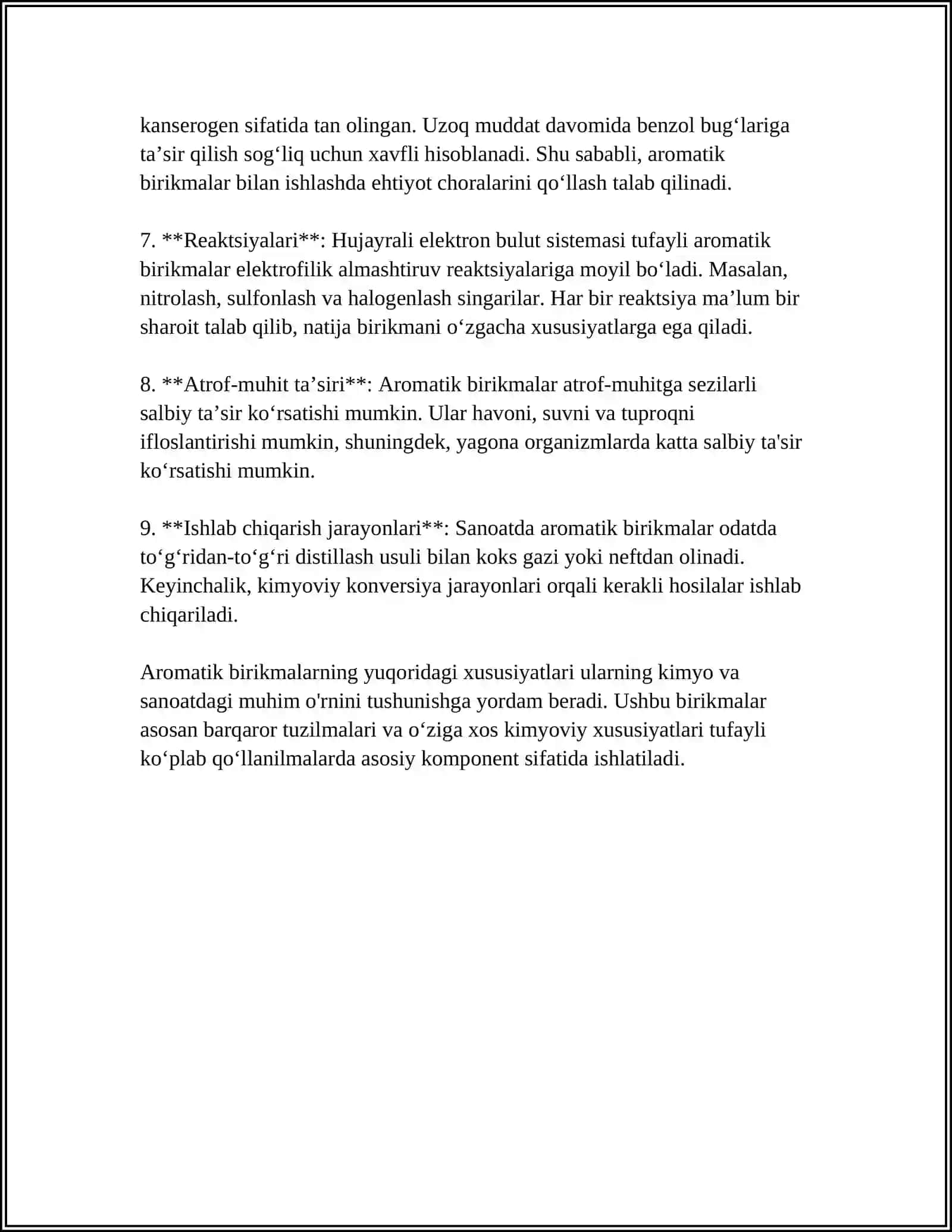 Aromatik birikmalar 4